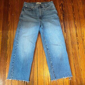 Madewell Perfect Vintage Wide-Leg Crop Jean